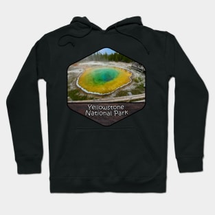 Yellowstone National Park - Morning Glory Pool Hoodie